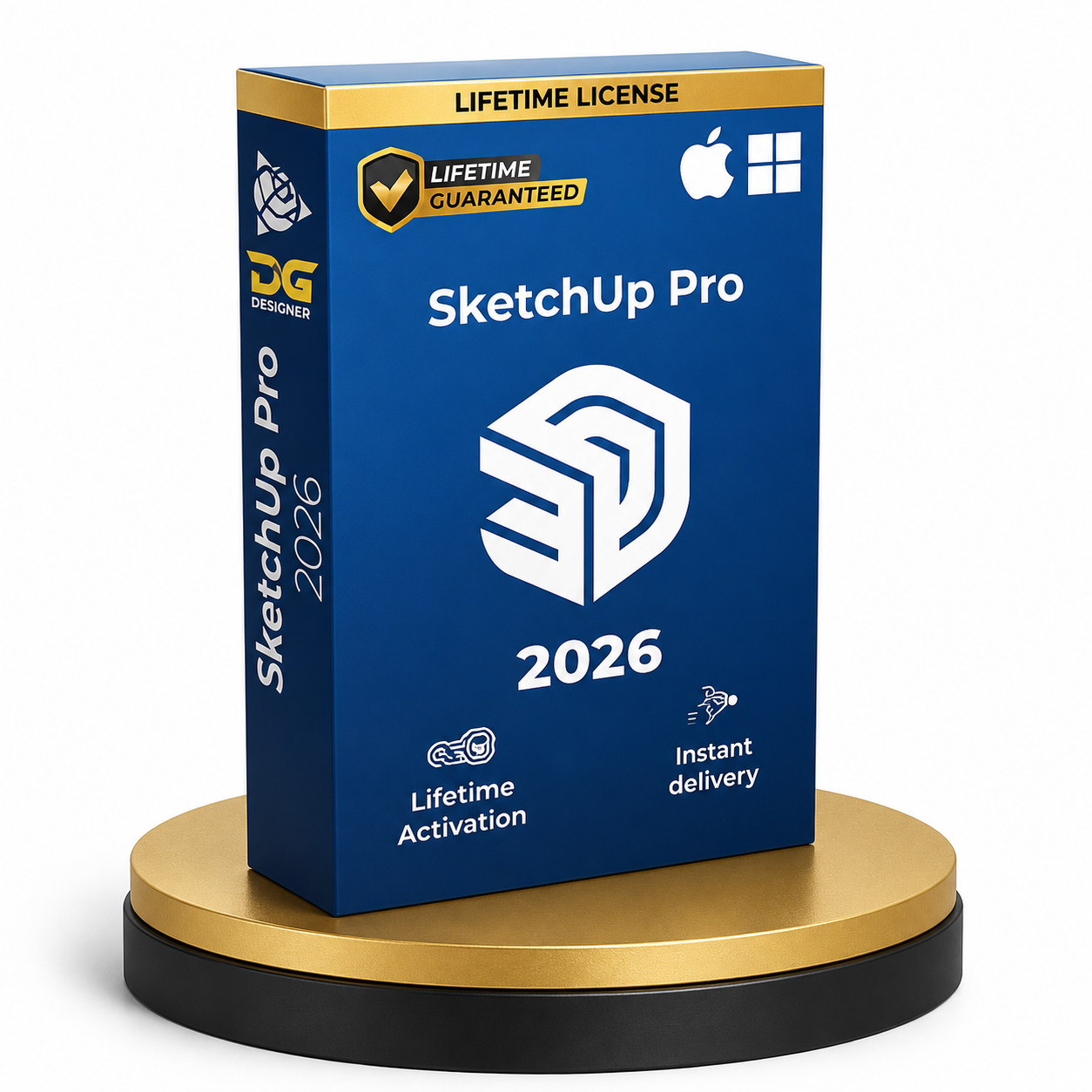 SketchUp Pro 2026 Full Version Lifetime (Instant Download) MacOS and Windows