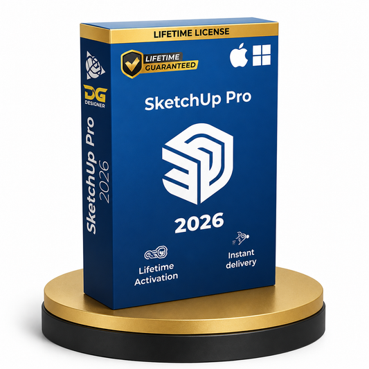 SketchUp Pro 2026 Full Version Lifetime (Instant Download) MacOS and Windows